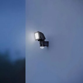 Faro da esterno con sensore di movimento LS 300 in alluminio, nero, Modulo LED 29.5W STEINEL