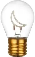 Lampadina decorativa led Luna ricaricabile