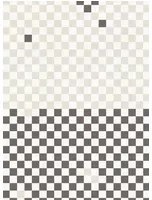 Rebel Walls Wandbild Pixels - Black & White