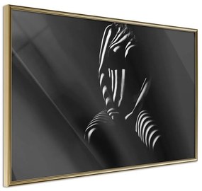 Poster  Blinds Shadow  Cornice Quadri Cornice d'oro, Larghezza x Altezza Home decor 45x30