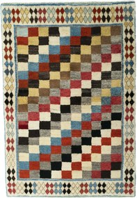 Gabbeh Tappeto 150 x 110 (Iran) Annodato A Mano