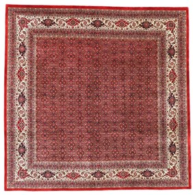 Bidjar Tappeto orientale 250x250 Rosso (Indian) Annodato A Mano