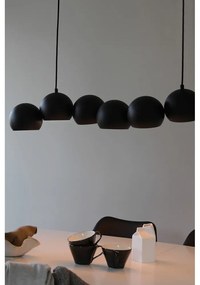 Lampadario nero con paralume in metallo Cupolo – Markslöjd