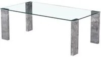 TAVOLINO ADELINE GRIGIO 110X60X41