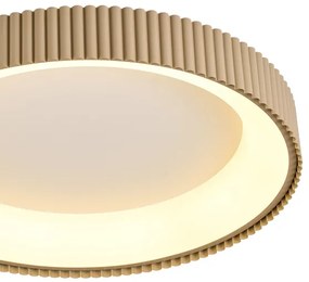 Brilagi - Plafoniera LED dimmerabile FALCON MODERN LED/54W/230V 60 cm beige + telecomando