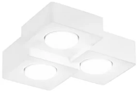 Plafoniera I-ATHEN-Q3 3 x G9 bianco 27 cm x 27 cm