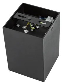 Faretto CHLOE 1xGU10/50W/230V quadrato nero