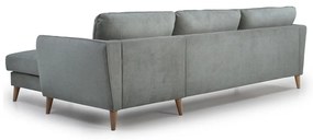 Divano angolare grigio chiaro (angolo destro) Oslo - Scandic