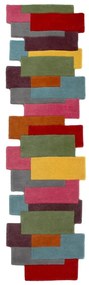 Tappeto in lana 60x230 cm Collage - Flair Rugs