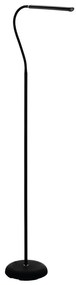Lampada da terra LED nera (altezza totale 130 cm) LAROA – EGLO