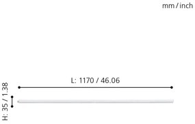 Eglo 97574 - Lampada LED sottopensile DUNDRY LED/12W/230V