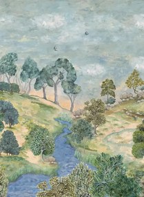 Designers Guild Carta da parati panoramica Bandipur - Sky
