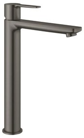 Rubinetto per lavabo a canna alta Lineare grigio spazzolato in ottone GROHE