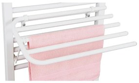 Aqualine - Portasciugamani per elemento riscaldante 50 cm bianco