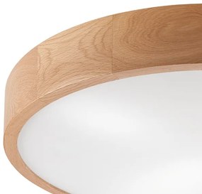 Plafoniera OAK 4xE27/60W/230V ø 57,5 cm quercia