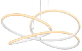 Globo 67201WH-30 - Lampadario LED su filo PANDA LED/30W/230V