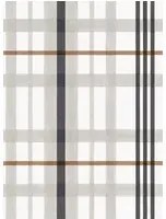 Coordonne Carta da parati Clan's Check - Black