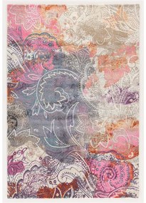 Tappeto Giorgia Paisley astratto multicolore, L 340 x L 240 cm