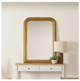 Atmosphera - Specchio da parete ADELE 104x74 cm pino/oro