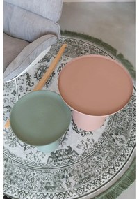 Tavolino rotondo in metallo ø 39,5 cm Ringar – White Label