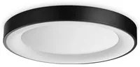 Plafoniera Contemporanea Planet Metallo Nero Led Integrato 28W 3000K Ip20