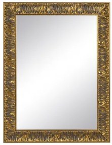 Specchio da parete 64 x 3 x 84 cm Dorato DMF