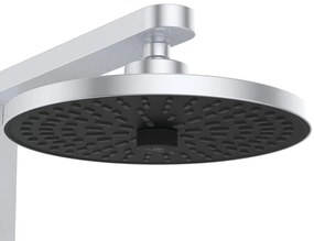 Colonna doccia con miscelatore matt silver