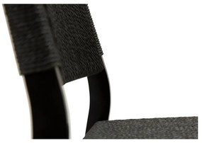 Sedia da pranzo nera Loop - DAN-FORM Denmark