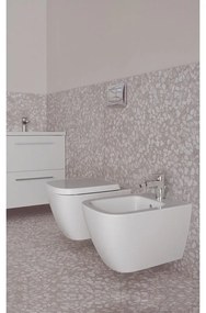 Coppia sanitari sospesi scarico a parete IDEAL STANDARD I.Life B bianco WC: P 54 x L 36 x H 34 cm, bidet: P 54 x L 36 x H 34 cm