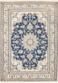 Nain Tappeto persiano 210x150 (Iran) Annodato A Mano