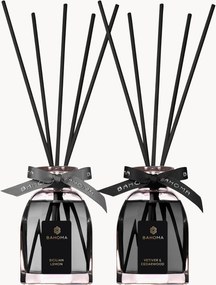 Diffusore ottagonale in confezione regalo (Limone di Sicilia, Vetiver e Legno di Cedro), set da 2