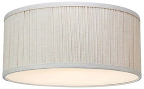 Plafoniera beige con paralume in tessuto Lux – Markslöjd