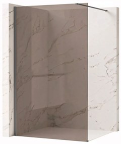 Parete doccia Rea Flexi Brown / Titan 100