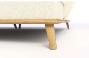 Divano letto angolare crema (penisola a destra) Balitco - Ropez