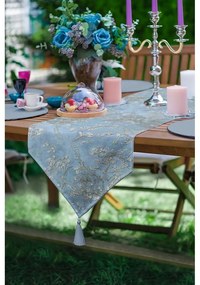 Runner 45x140 cm Blue Spring – Minimalist Cushion Covers