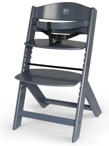 KINDERKRAFT - Sedia da pranzo per bambini ENOCK grigia