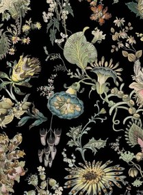 House of Hackney Wandbild Flora Fantasia - Noir
