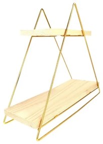 Organizzatore per scaffali 35x40 cm oro