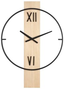 Eglo 425512 - Orologio da parete YAMATSURI 1xAA 56x40 cm legno/metallo