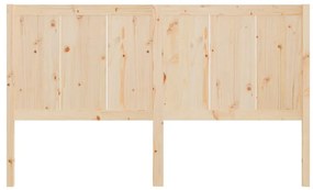 Testiera 145,5x4x100 cm in legno massello di pino