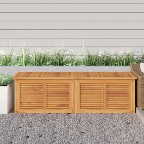 Contenitore giardino con borsa 175x50x53cm legno massello teak