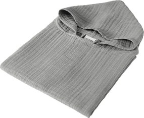 Poncho per bambini grigio in mussola 3-6 anni Juno – Foutastic