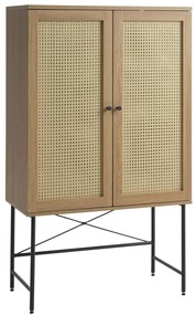 Mobile effetto rovere colore naturale 80x135 cm Pensacola - Unique Furniture