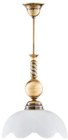 Jupiter 2 - JR1 - Lampadario a sospensione con supporto rigido JUPITER 1xE27/60W/230V