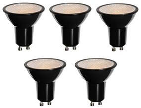 Set di 5 lampadine LED GU10 dimmerabili 50mm Honey Rate 6W 400 lm 3000K