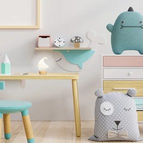 Rabalux 76001 - Lampada da tavolo LED per bambini AKALI LED/2W/5V 3000K barca faggio