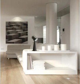 Kanlux 36261 - Lampada da tavolo LARATA 1xE27/5W/230V nera