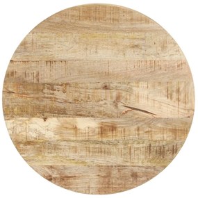 Tavolino da bistrot Ø60x76 cm in legno di mango grezzo