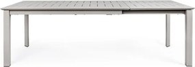 Tavolo Allungabile In Alluminio Per Esterni 100x160-240 Konnor Rastin Bizzotto