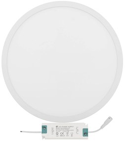 PANNELLO LED DI SUPERFICIE ROTONDO BIANCO 42W
